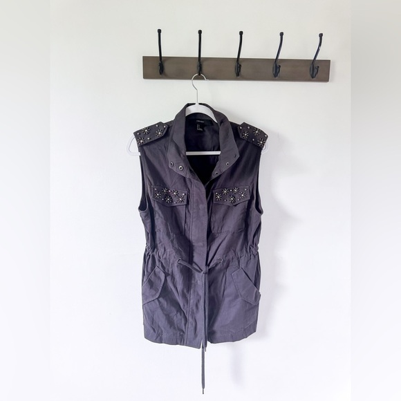 Forever 21 Cargo Utility Vest - Picture 1 of 5